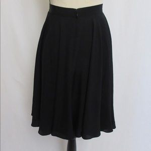 Club Monaco Black Circle Skirt
